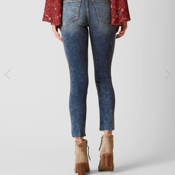 Miss Me Patchwork Out Of Sight Ankle Skinny Jeans - Picture 5 of 10